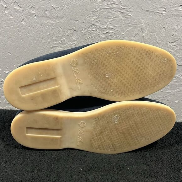 🔥 LORO PIANA Open Walk Ankle Chukka Boot Navy Suede Leather Sz 10 (EU 43) - EUC - Picture 10 of 13